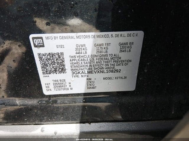 2022 GMC TERRAIN FWD SLE 9