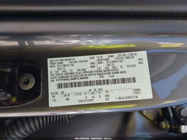 2025 FORD F-150 TREMOR 9