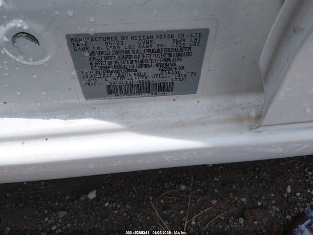 2023 NISSAN VERSA 1.6 S XTRONIC CVT 9