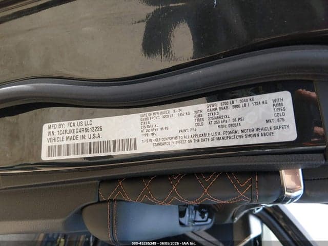 2024 JEEP GRAND CHEROKEE L SUMMIT 4X4 9