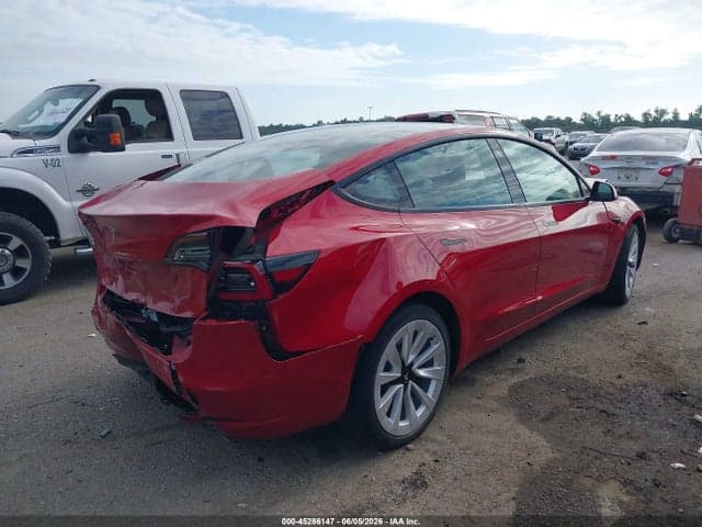 2022 TESLA MODEL 3 REAR-WHEEL DRIVE 4