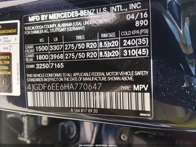 2017 MERCEDES-BENZ GLS 450 4MATIC 9