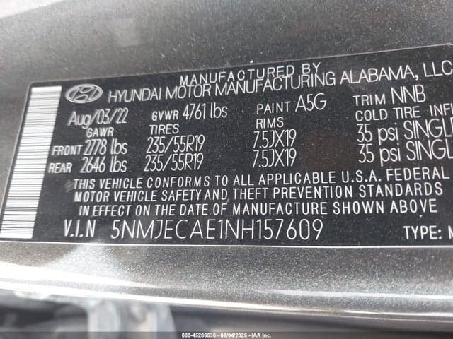 2022 HYUNDAI TUCSON LIMITED 9