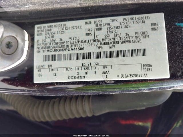 2023 FORD ESCAPE ACTIVE 9