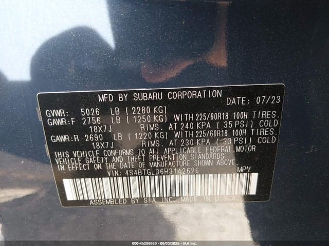 2024 SUBARU OUTBACK ONYX EDITION XT 9