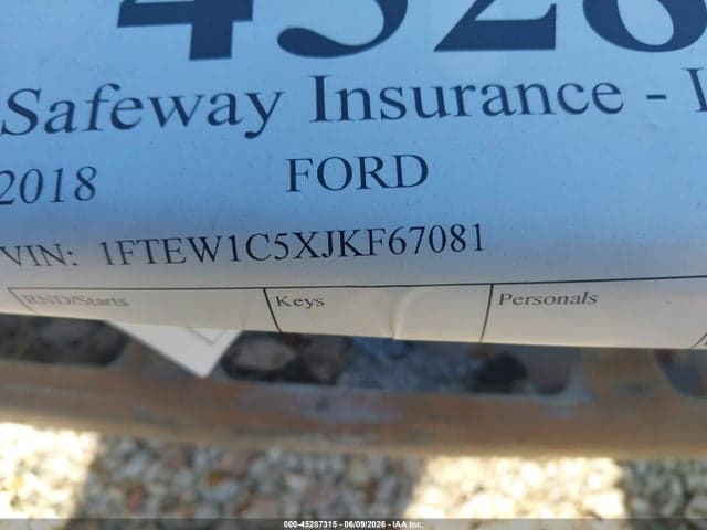 2018 FORD F-150 XLT 9