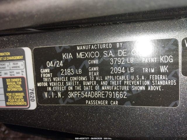 2024 KIA FORTE GT-LINE 9