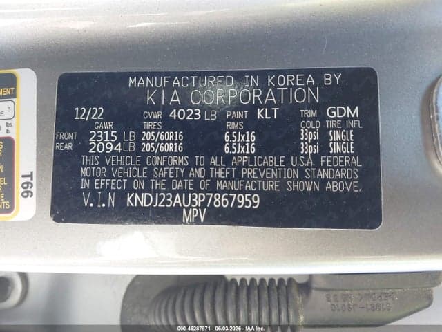 2023 KIA SOUL LX 9