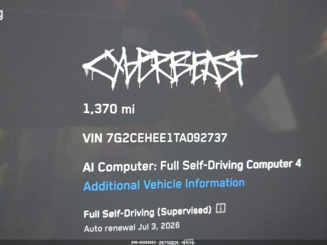 2026 TESLA CYBERTRUCK CYBERBEAST 7