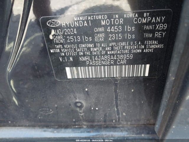 2025 HYUNDAI SONATA SEL CONVENIENCE 9