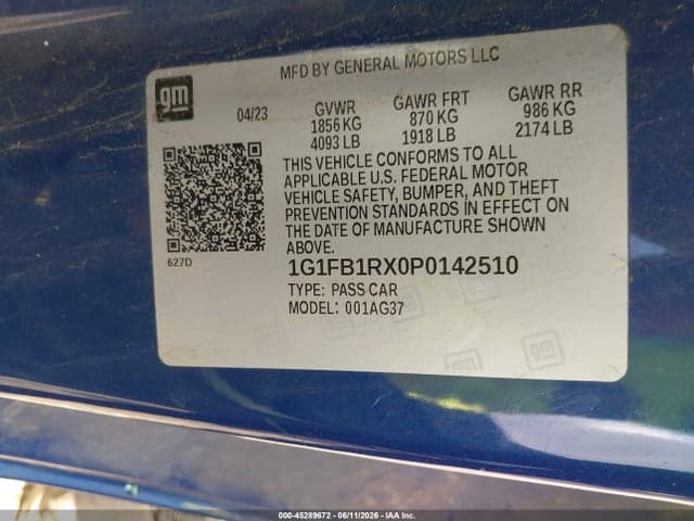 2023 CHEVROLET CAMARO 9