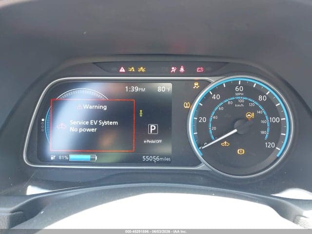 2020 NISSAN LEAF SV PLUS 62 KWH 7