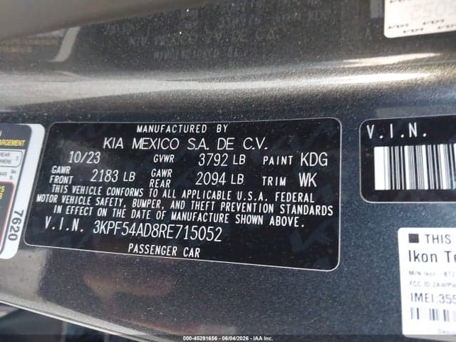 2024 KIA FORTE GT-LINE 9