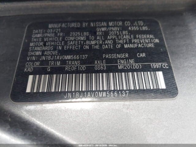 2021 NISSAN ROGUE SPORT S FWD XTRONIC CVT 9