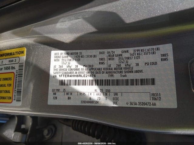 2024 FORD RANGER XLT 9
