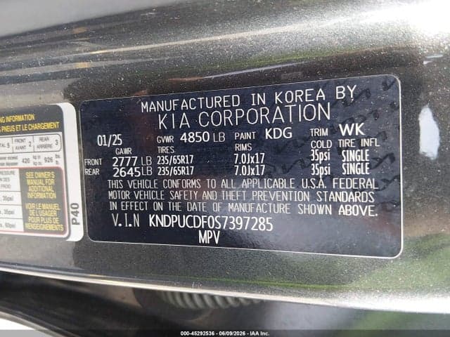 2025 KIA SPORTAGE LX 9