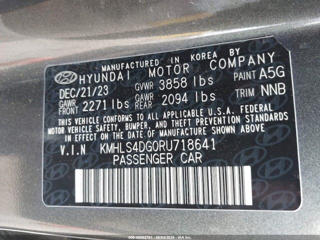 2024 HYUNDAI ELANTRA SEL 9