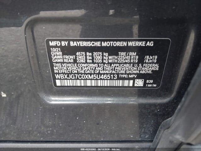 2021 BMW X1 SDRIVE28I 9