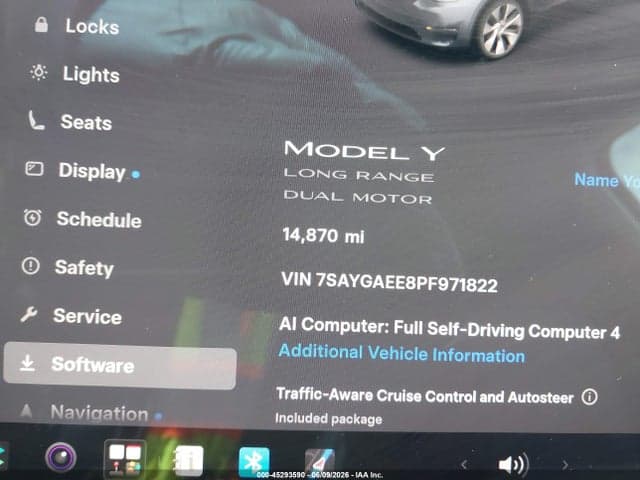 2023 TESLA MODEL Y AWD/LONG RANGE DUAL MOTOR ALL-WHEEL DRIVE 7