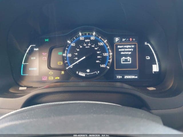 2017 HYUNDAI IONIQ HYBRID BLUE 7