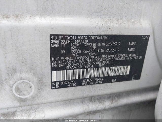 2024 TOYOTA VENZA NIGHTSHADE EDITION 9