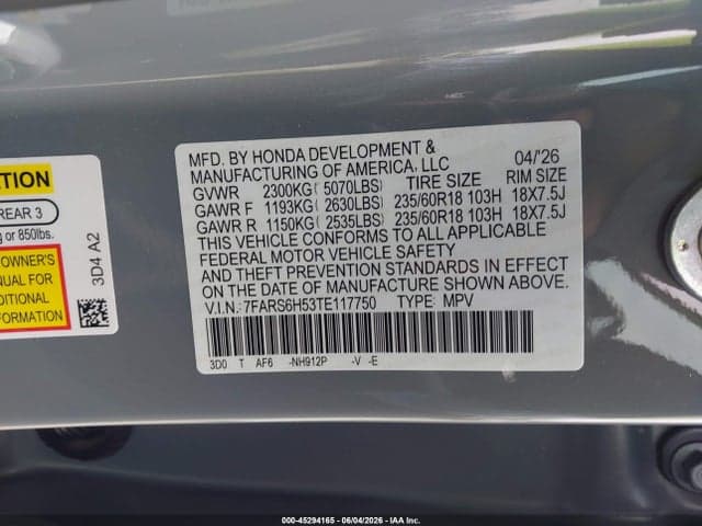 2026 HONDA CR-V HYBRID AWD SPORT 9