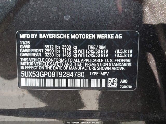 2026 BMW X3 30 XDRIVE 9