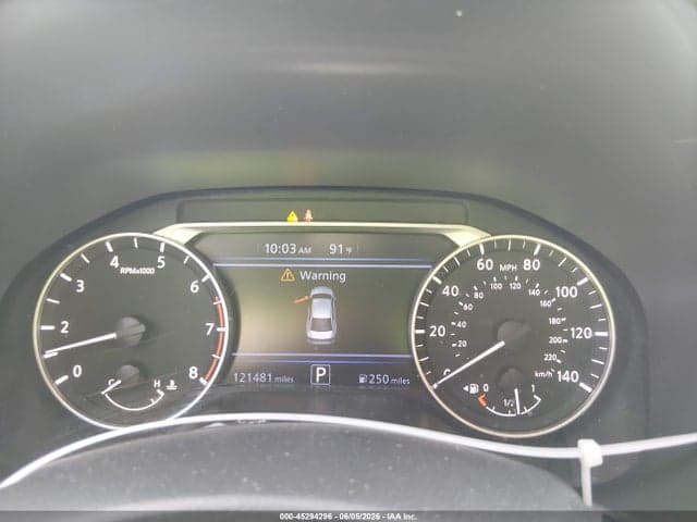 2021 NISSAN ALTIMA SV FWD 7