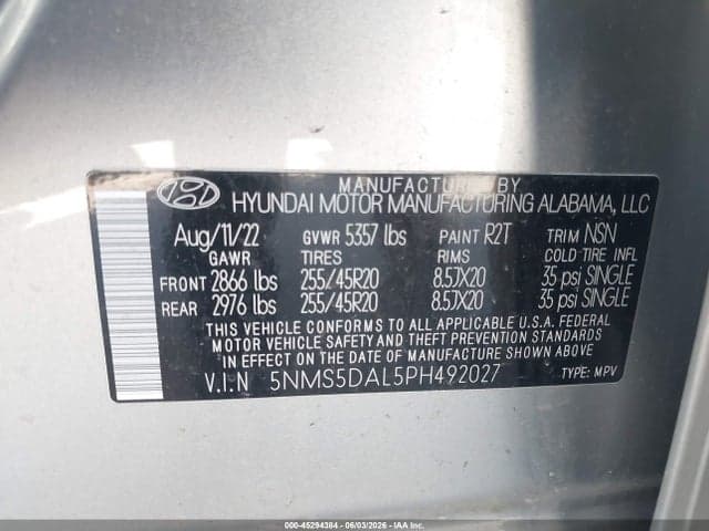 2023 HYUNDAI SANTA FE CALLIGRAPHY 9