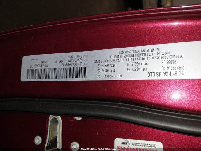 2017 DODGE CHARGER SE RWD 9