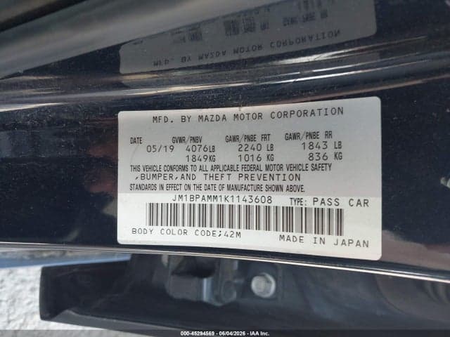 2019 MAZDA MAZDA3 PREFERRED PACKAGE 9