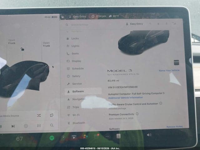 2021 TESLA MODEL 3 STANDARD RANGE PLUS REAR-WHEEL DRIVE 7