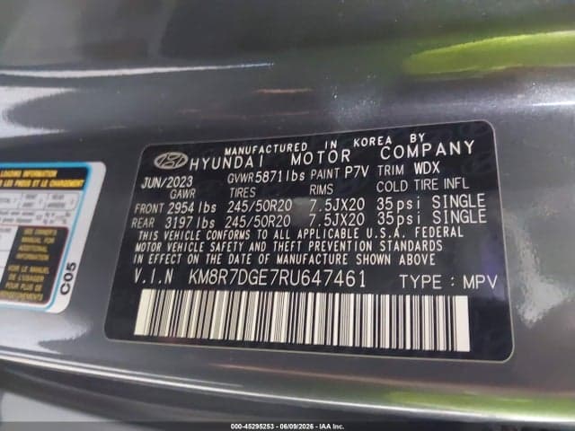 2024 HYUNDAI PALISADE CALLIGRAPHY 9