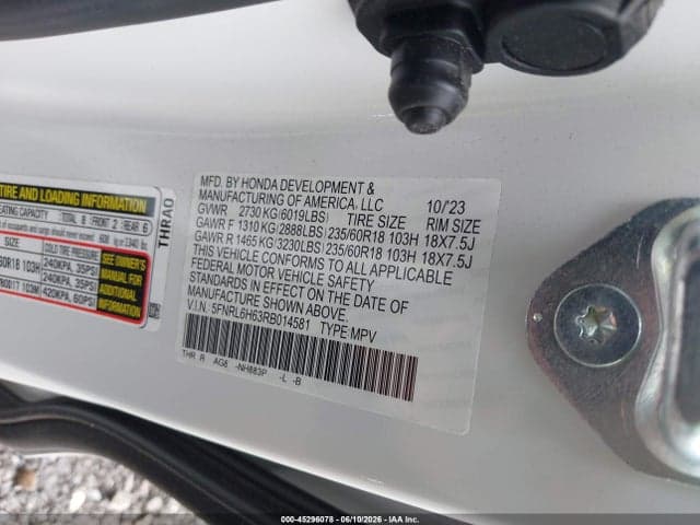 2024 HONDA ODYSSEY EX-L 9