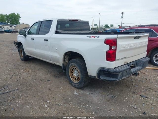 2021 CHEVROLET SILVERADO 1500 4WD STANDARD BED WT 3