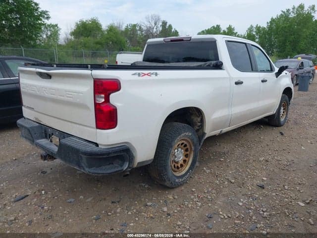 2021 CHEVROLET SILVERADO 1500 4WD STANDARD BED WT 4