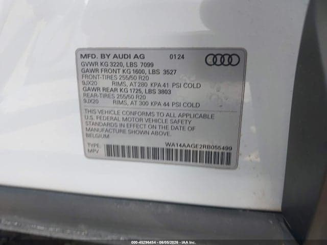 2024 AUDI Q8 E-TRON PREMIUM QUATTRO 9