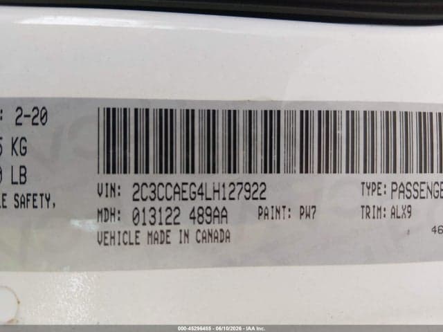 2020 CHRYSLER 300 LIMITED 9