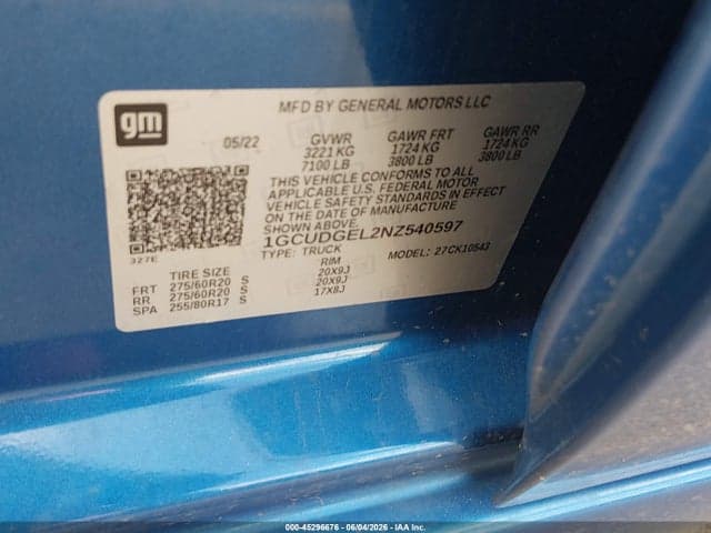 2022 CHEVROLET SILVERADO 1500 4WD SHORT BED LTZ 9