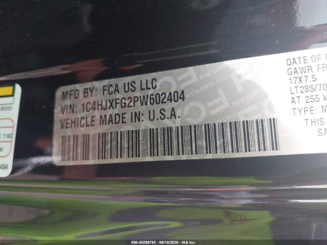 2023 JEEP WRANGLER 4-DOOR RUBICON 4X4 9