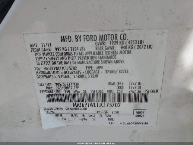 2018 FORD ECOSPORT TITANIUM 9