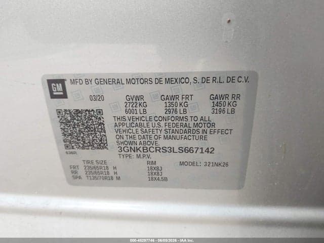 2020 CHEVROLET BLAZER FWD 2LT 9