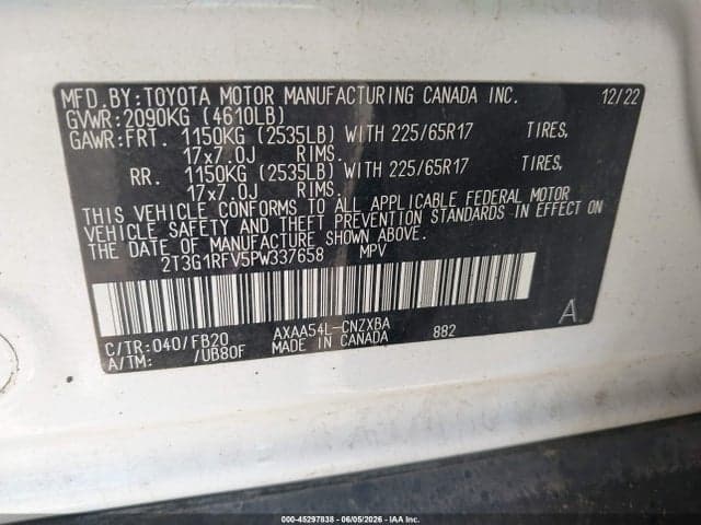 2023 TOYOTA RAV4 LE 9