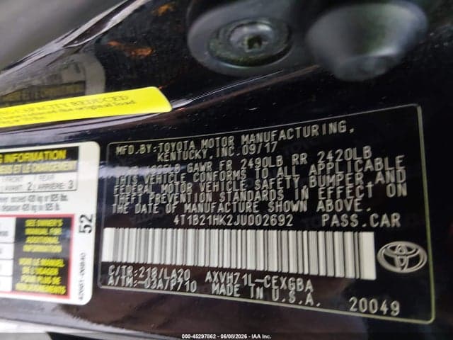 2018 TOYOTA CAMRY HYBRID XLE 9