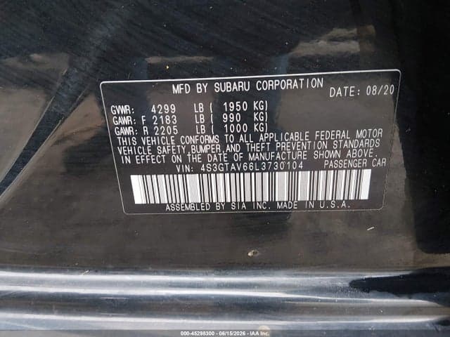 2020 SUBARU IMPREZA PREMIUM 5-DOOR 9