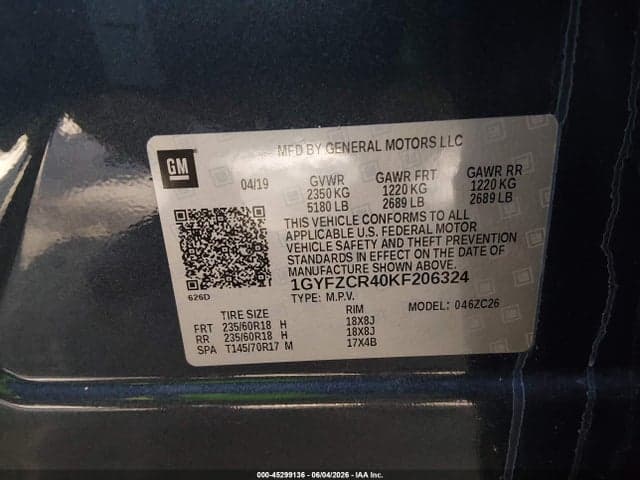 2019 CADILLAC XT4 PREMIUM LUXURY 9