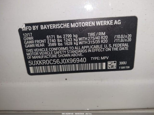 2018 BMW X5 XDRIVE35I 9