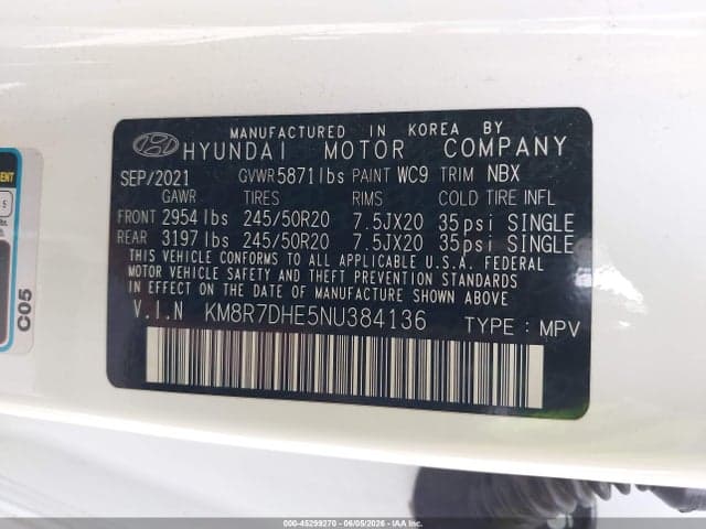 2022 HYUNDAI PALISADE CALLIGRAPHY 9