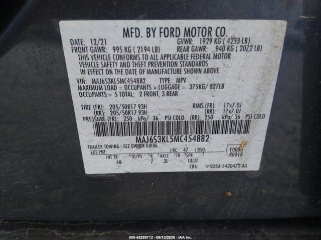 2021 FORD ECOSPORT TITANIUM 9