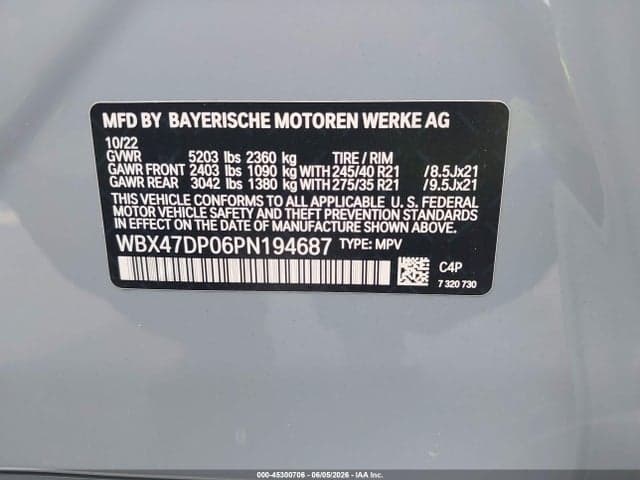 2023 BMW X3 SDRIVE30I 9